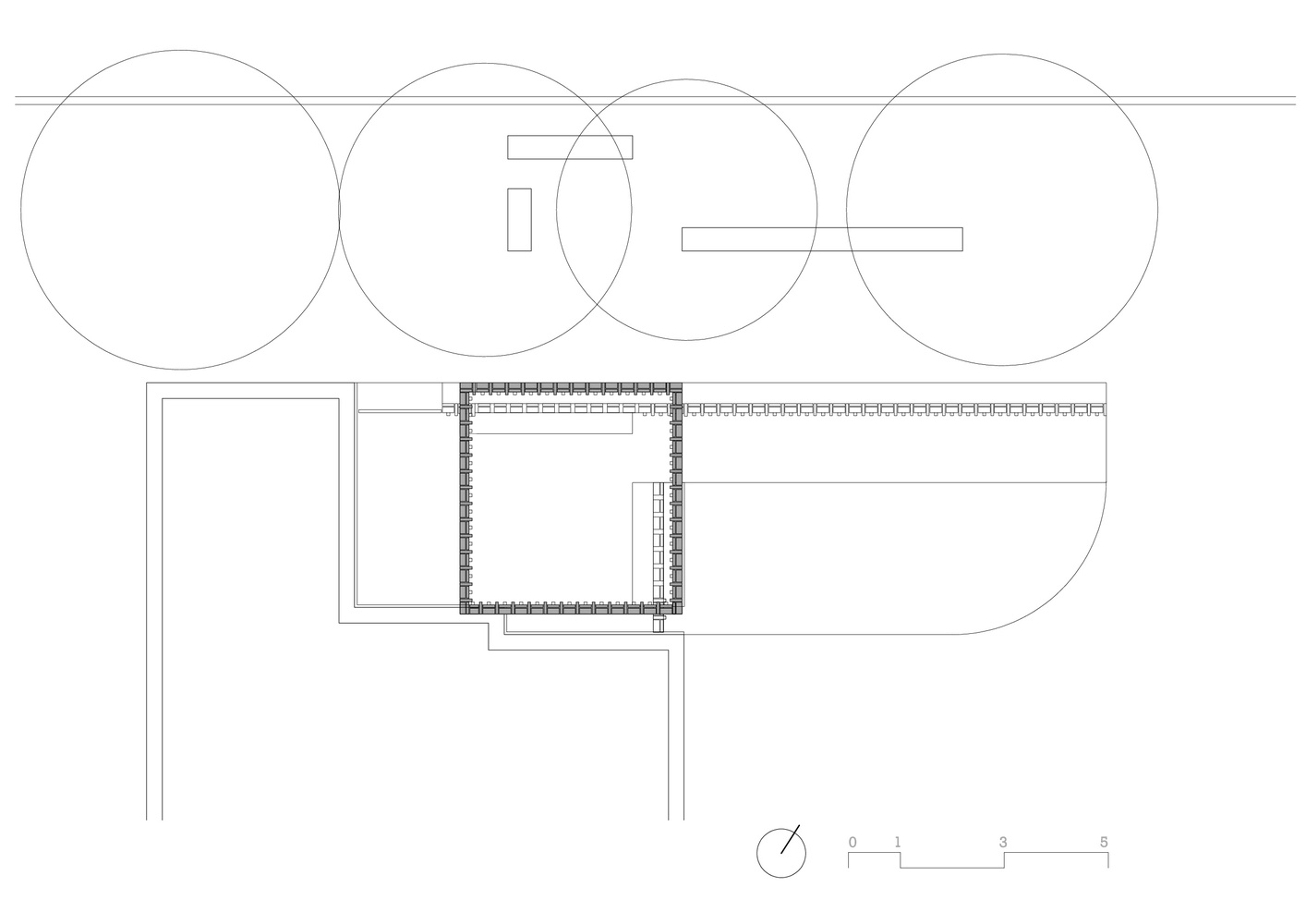 阿根廷41平米沉重红砖虚空构筑神性场所---酷图编号25