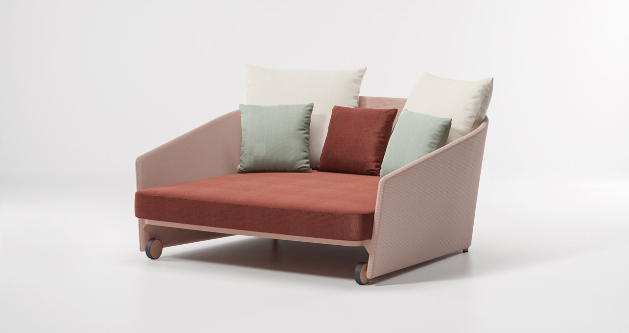 柔软的Bitta户外家具系列-曲线设计和新饰面的新系列---酷图编号1256097