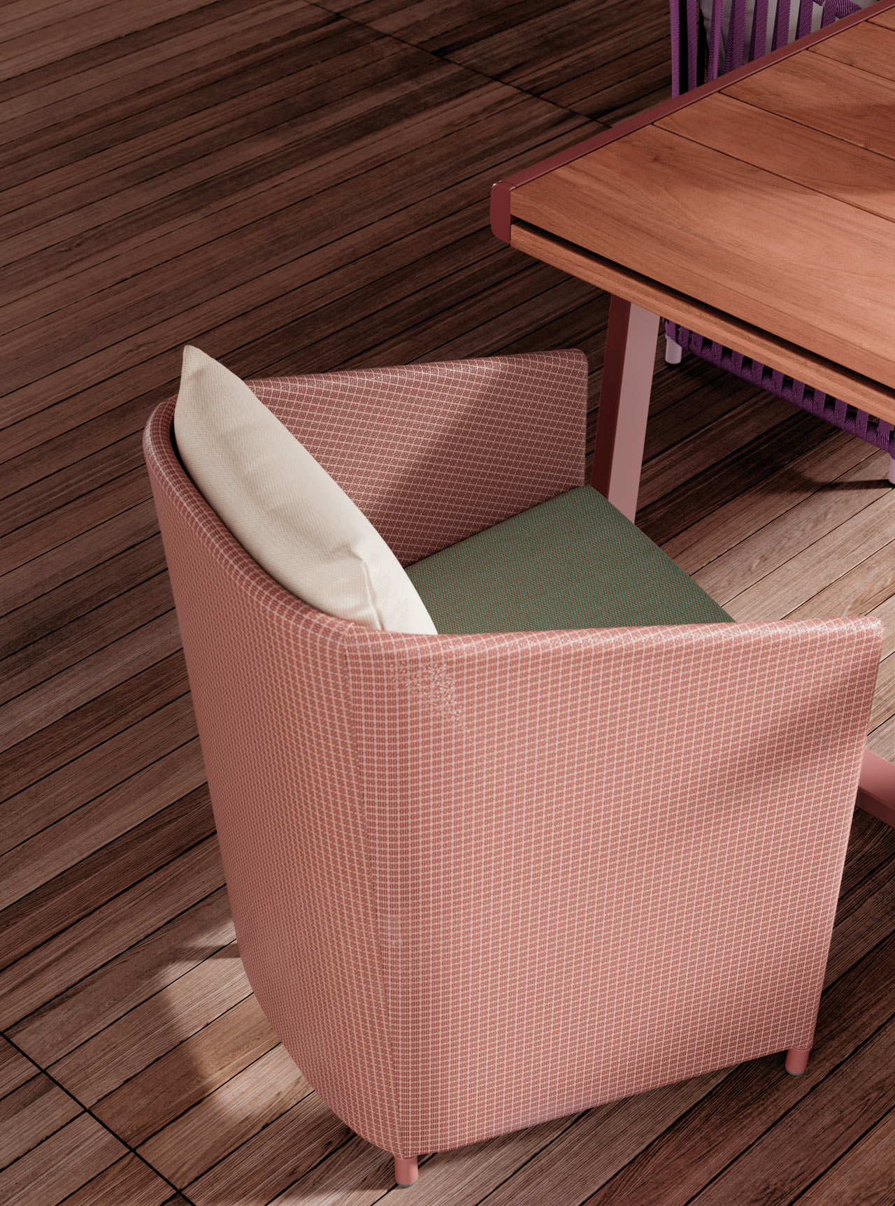 柔软的Bitta户外家具系列-曲线设计和新饰面的新系列---酷图编号1256104