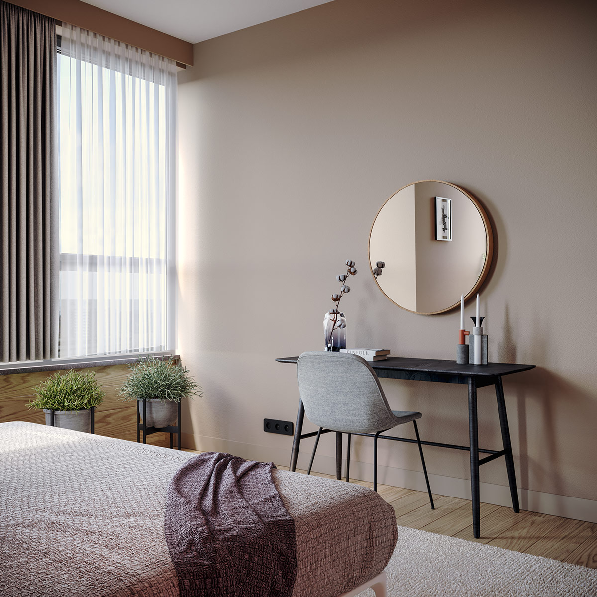 使用橙色和蓝色设计的室内设计-帮助您使用互补色装饰温馨的家---酷图编号1256745