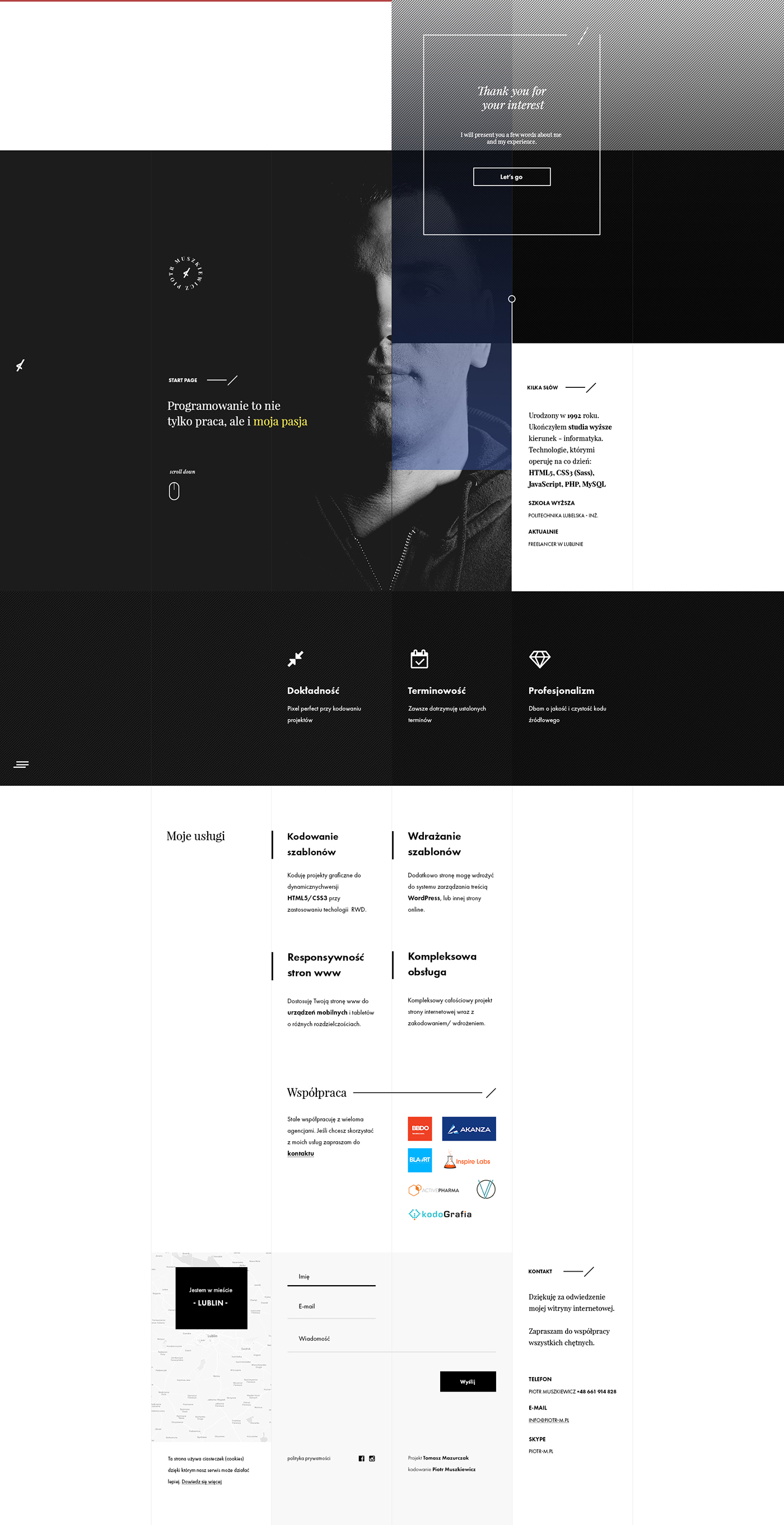 Piotr Muszkiewicz -品牌设计师个人品牌设计---酷图编号1256945