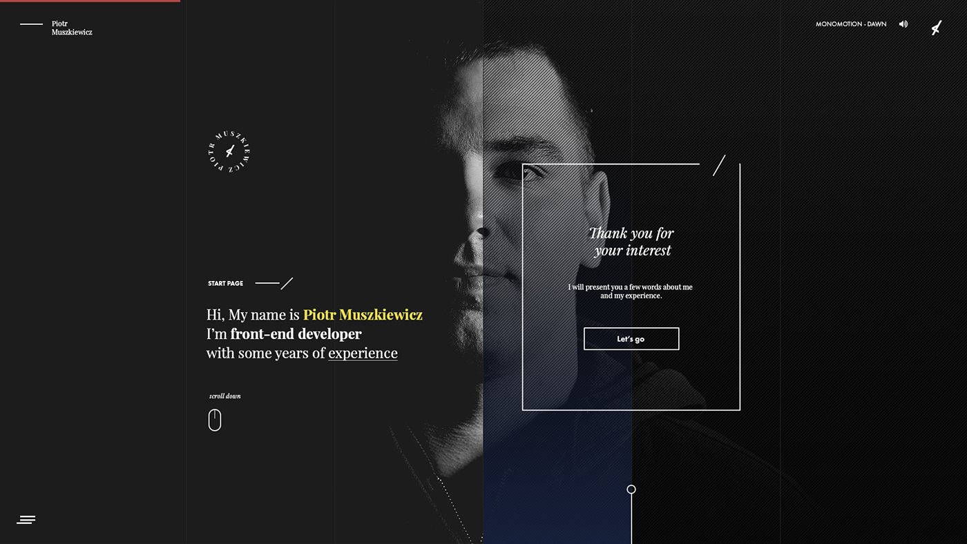 Piotr Muszkiewicz -品牌设计师个人品牌设计---酷图编号1256947