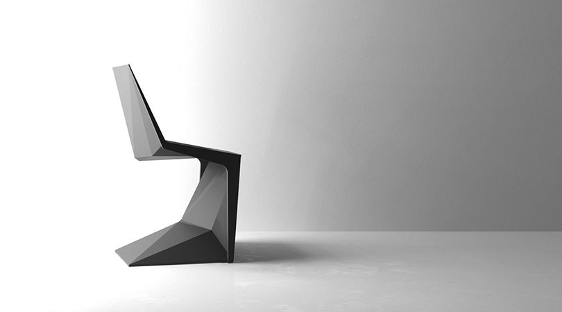 Vondom与Karim Rashid合作设计的Voxel椅子---酷图编号1257578