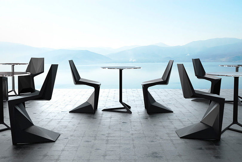 Vondom与Karim Rashid合作设计的Voxel椅子---酷图编号1257584