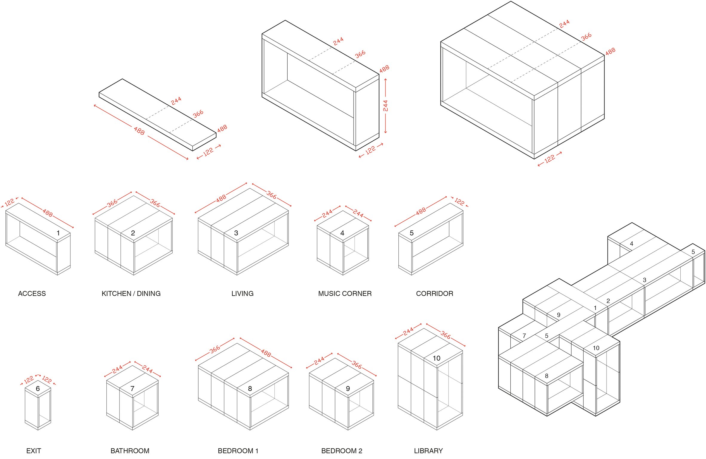 与智利景观形成对比的Alejandro Soffia预制黄屋---酷图编号12
