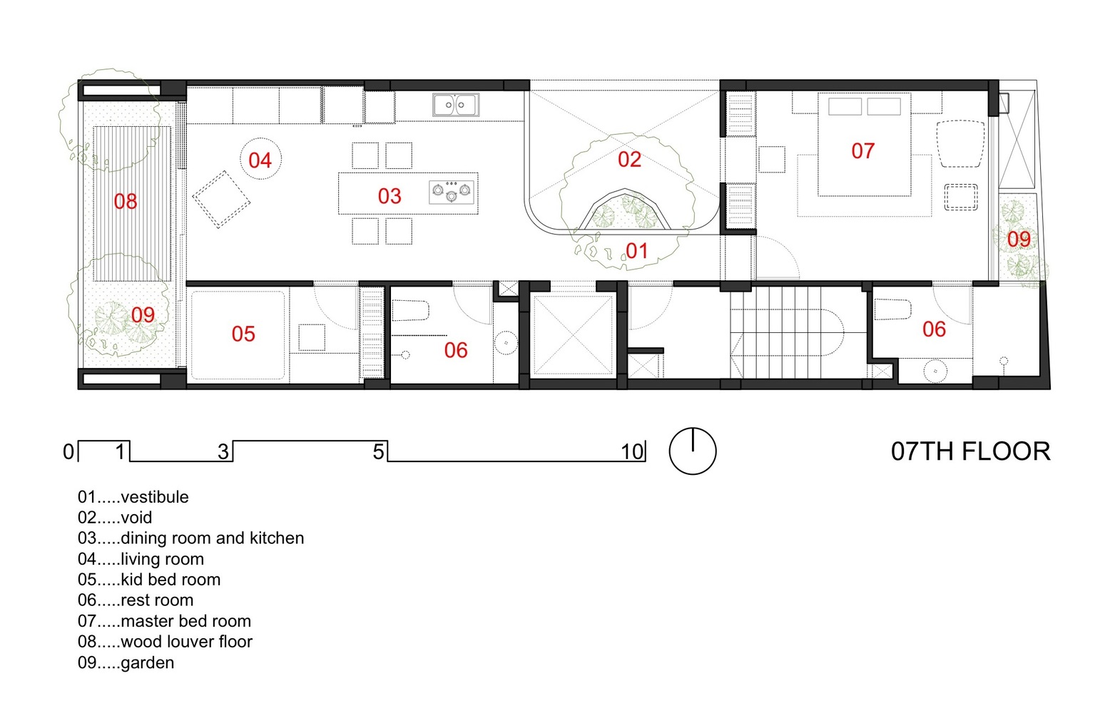 越南100平米的HQL住宅楼---酷图编号1259047