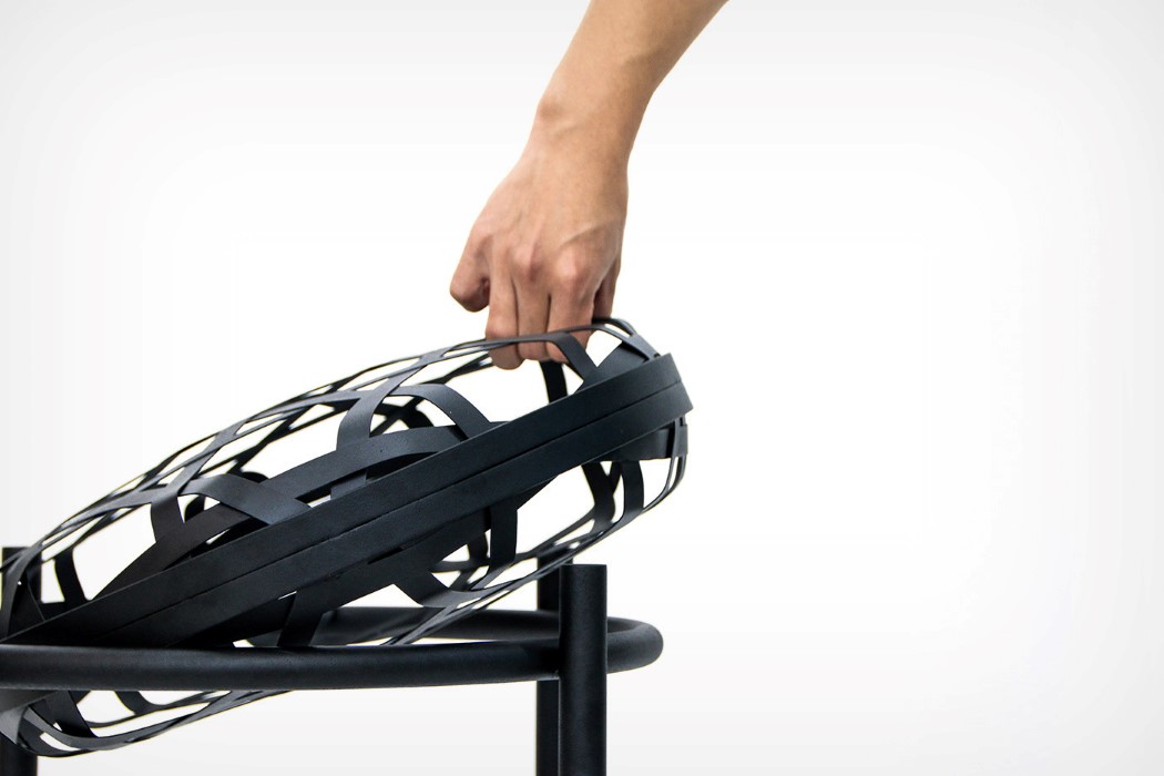 从空心空间中创造出体积的Weave凳子---酷图编号1259204