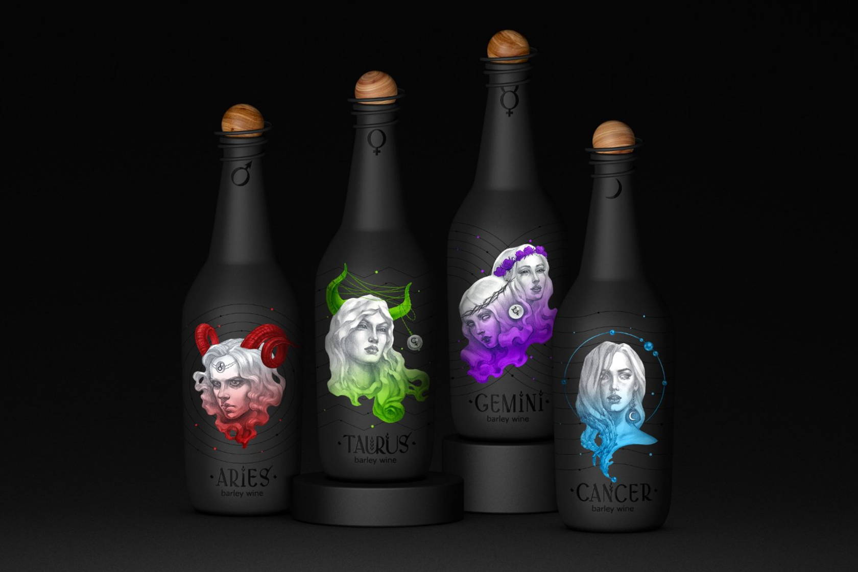 Barley wine大麦酒-一种烈性麦芽酒---酷图编号5