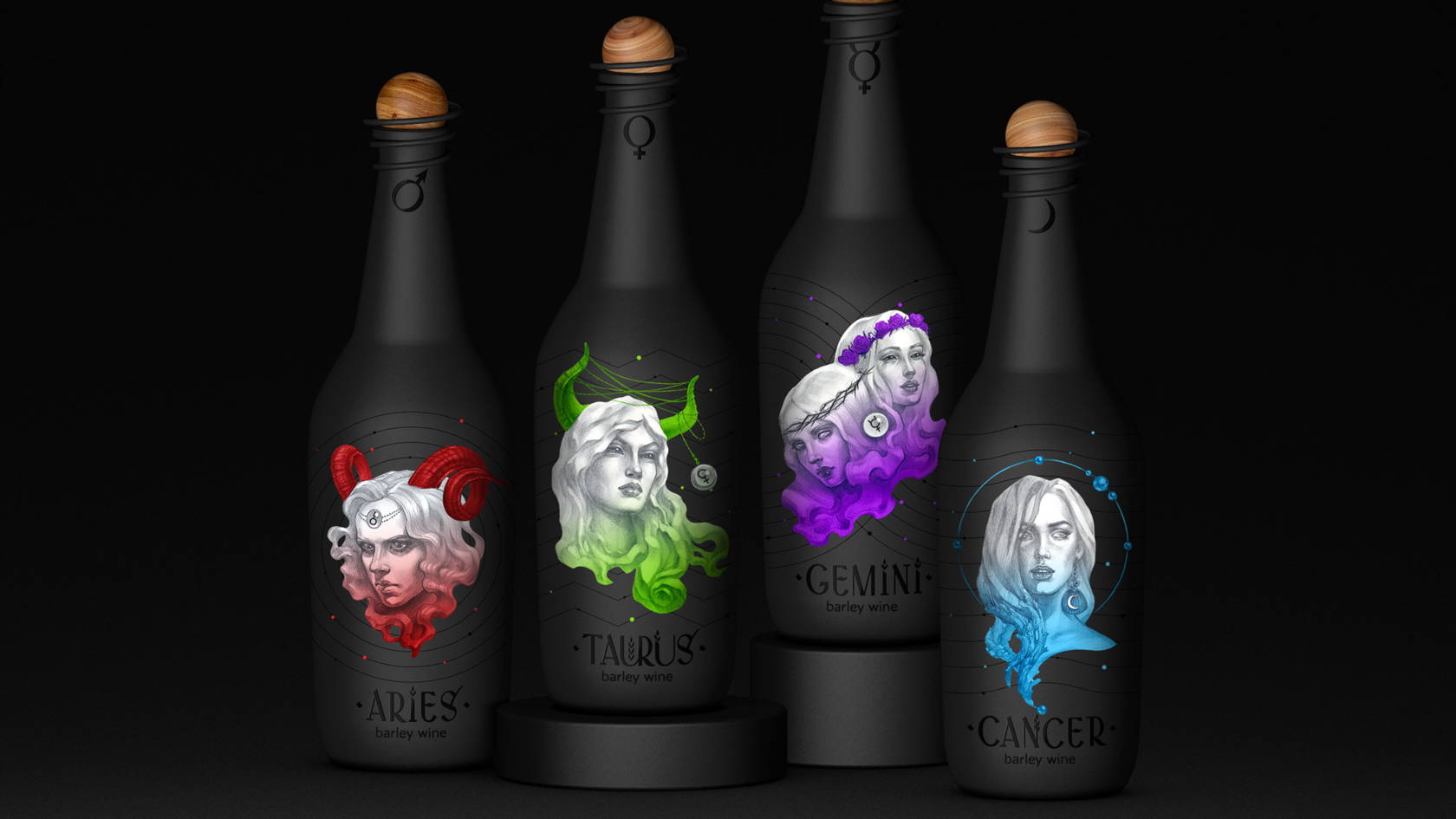 Barley wine大麦酒-一种烈性麦芽酒---酷图编号2