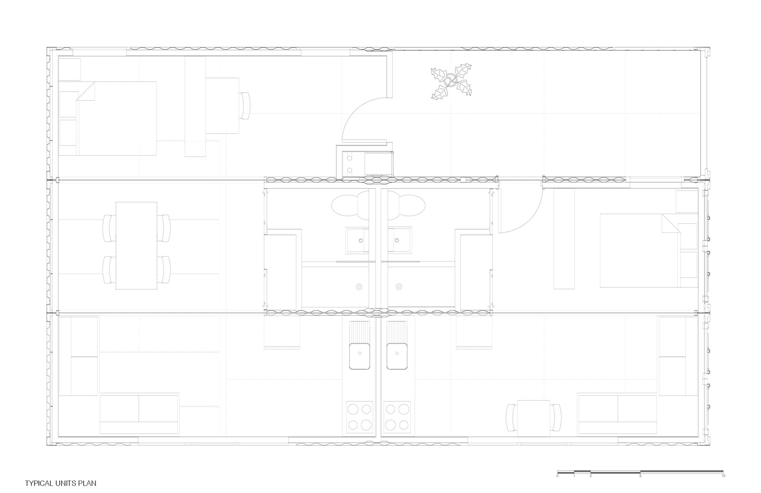 75000平方英尺的南非集装箱公寓---酷图编号1260589