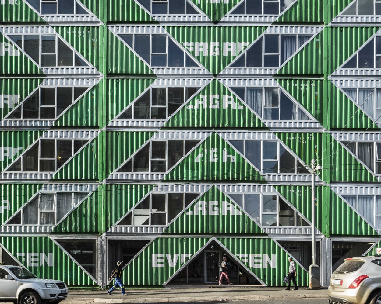 75000平方英尺的南非集装箱公寓---酷图编号1260606