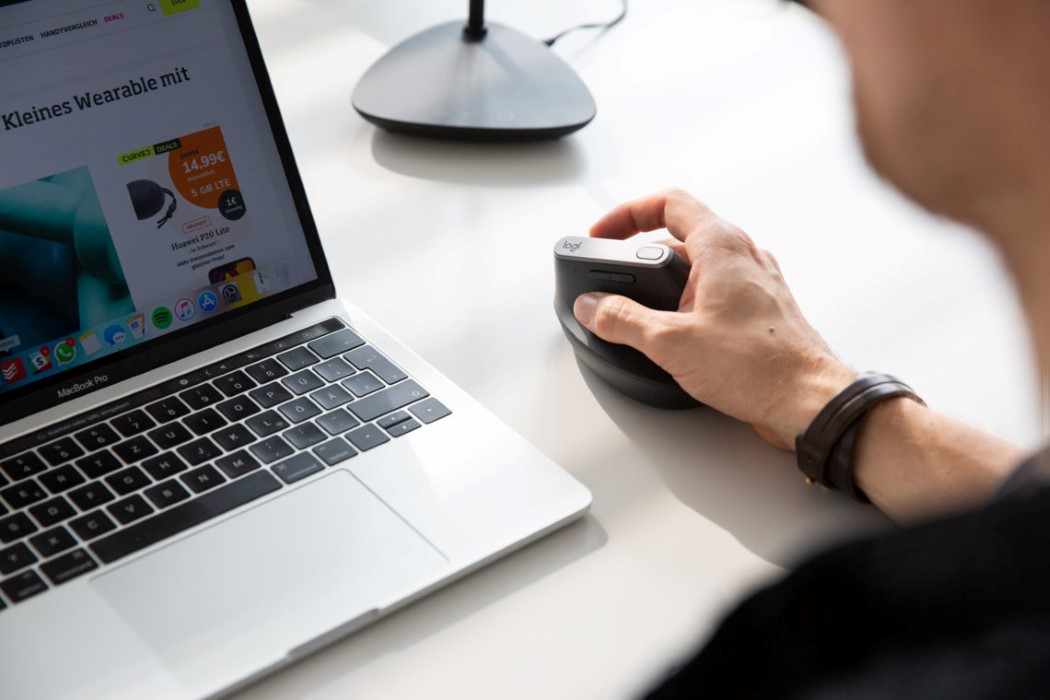 Logitech新鼠标-灵感来自于握手---酷图编号4