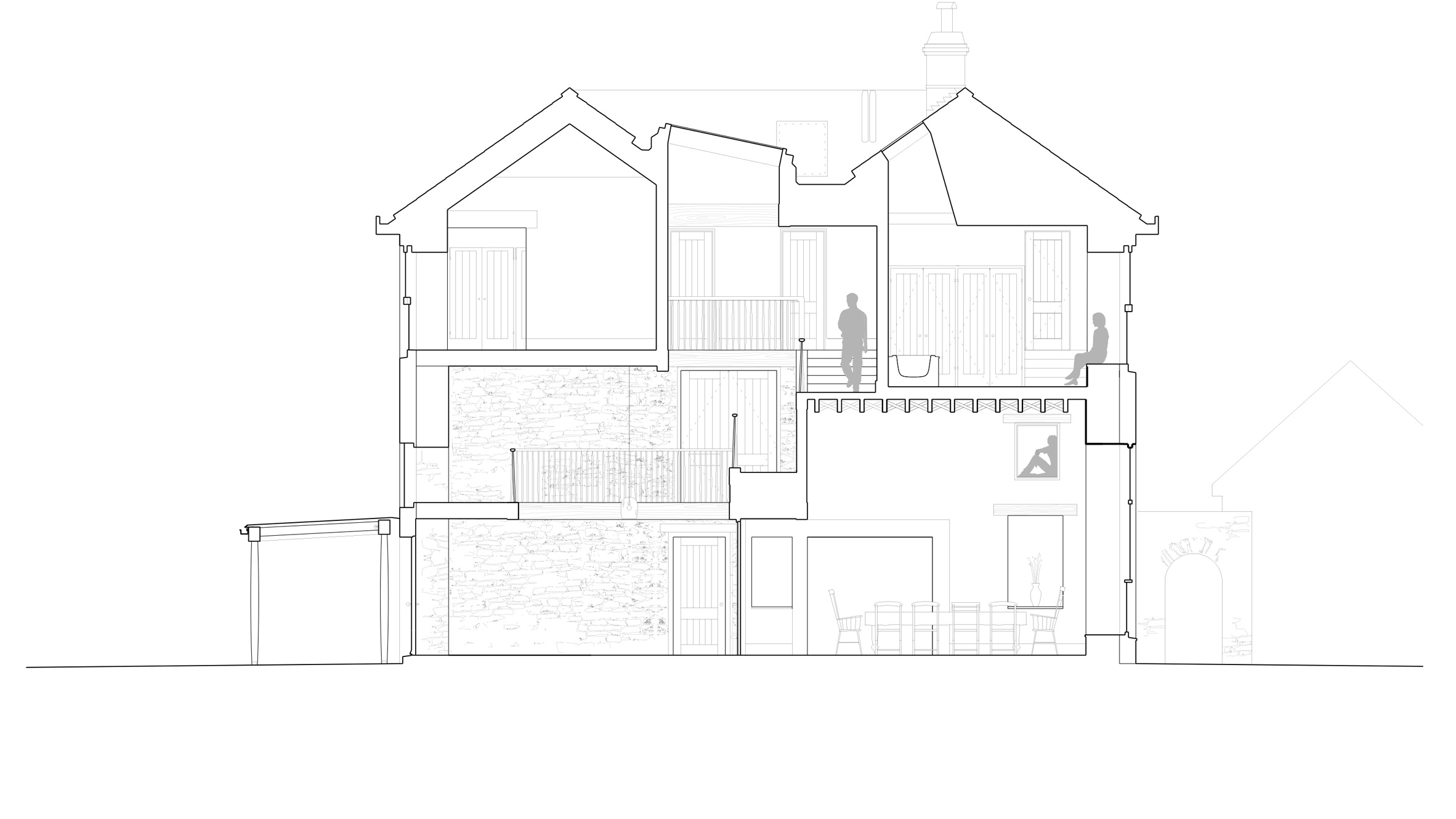 百年海滨住宅改造的明亮生活空间---酷图编号20