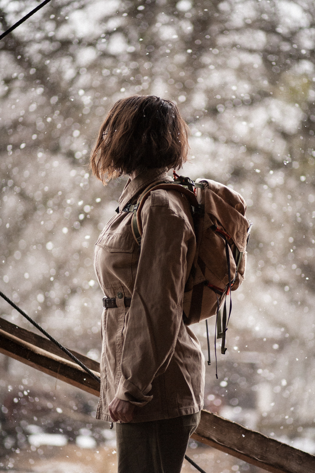 未编织的帆布背包---酷图编号2