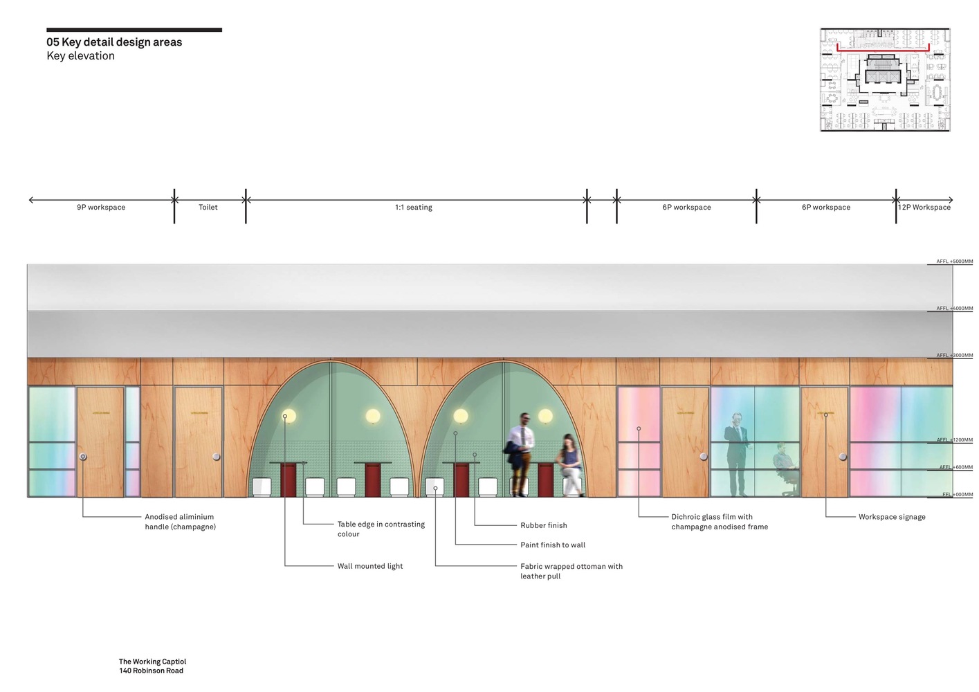 新加坡5110平米的The Working Capitol 联合办公空间设计---酷图编号1263381