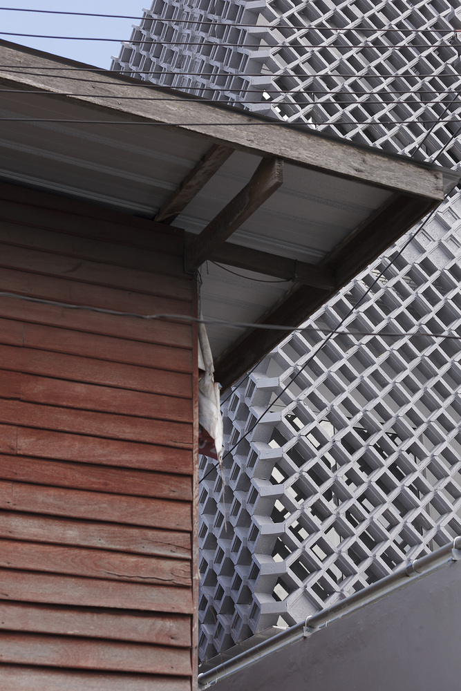 泰国388平米镂空混凝土砖住宅---酷图编号1263621