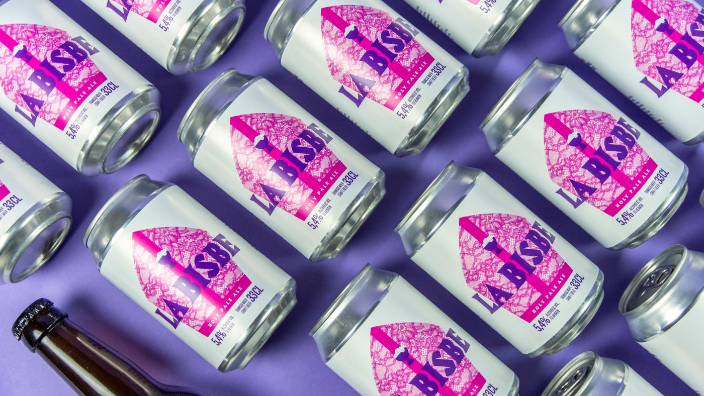 具有苦涩和果味的La Bisbe啤酒,旨在与餐厅的烹饪风格完美结合图片