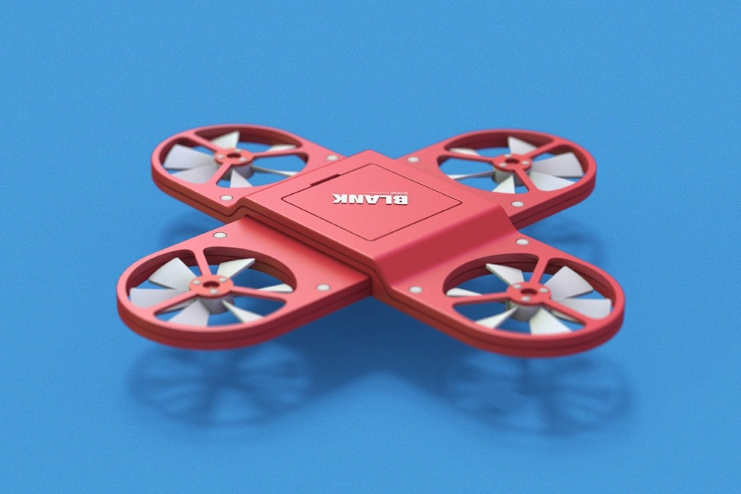 Blank便携式无人机图片