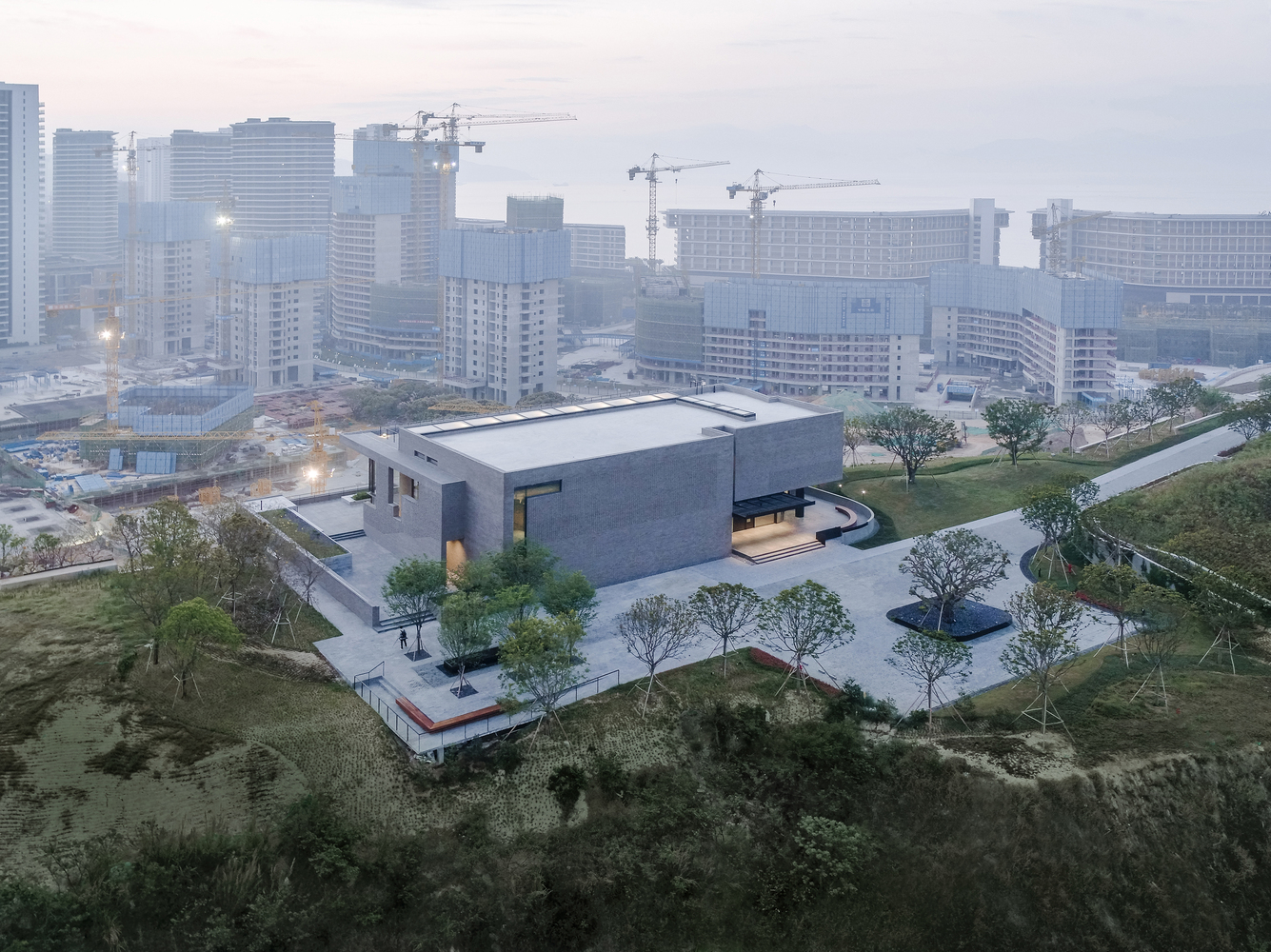 深圳9000平米华润集团档案馆建筑设计欣赏---酷图编号1268184