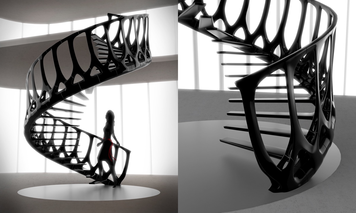 51令人惊叹的楼梯设计理念---酷图编号50