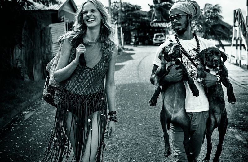 安妮·芙雅利茨娜-ELLE意大利-炎热的夏季有趣外观---酷图编号6