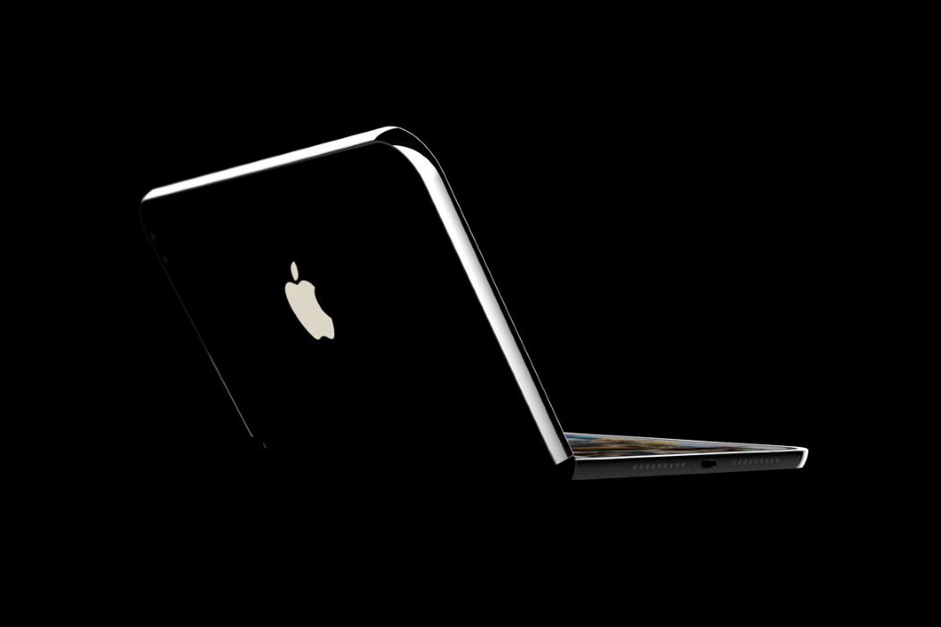 折叠式iPhone手机-有可能成为手机,平板电脑,甚至是笔记本电脑替代品---酷图编号1270616