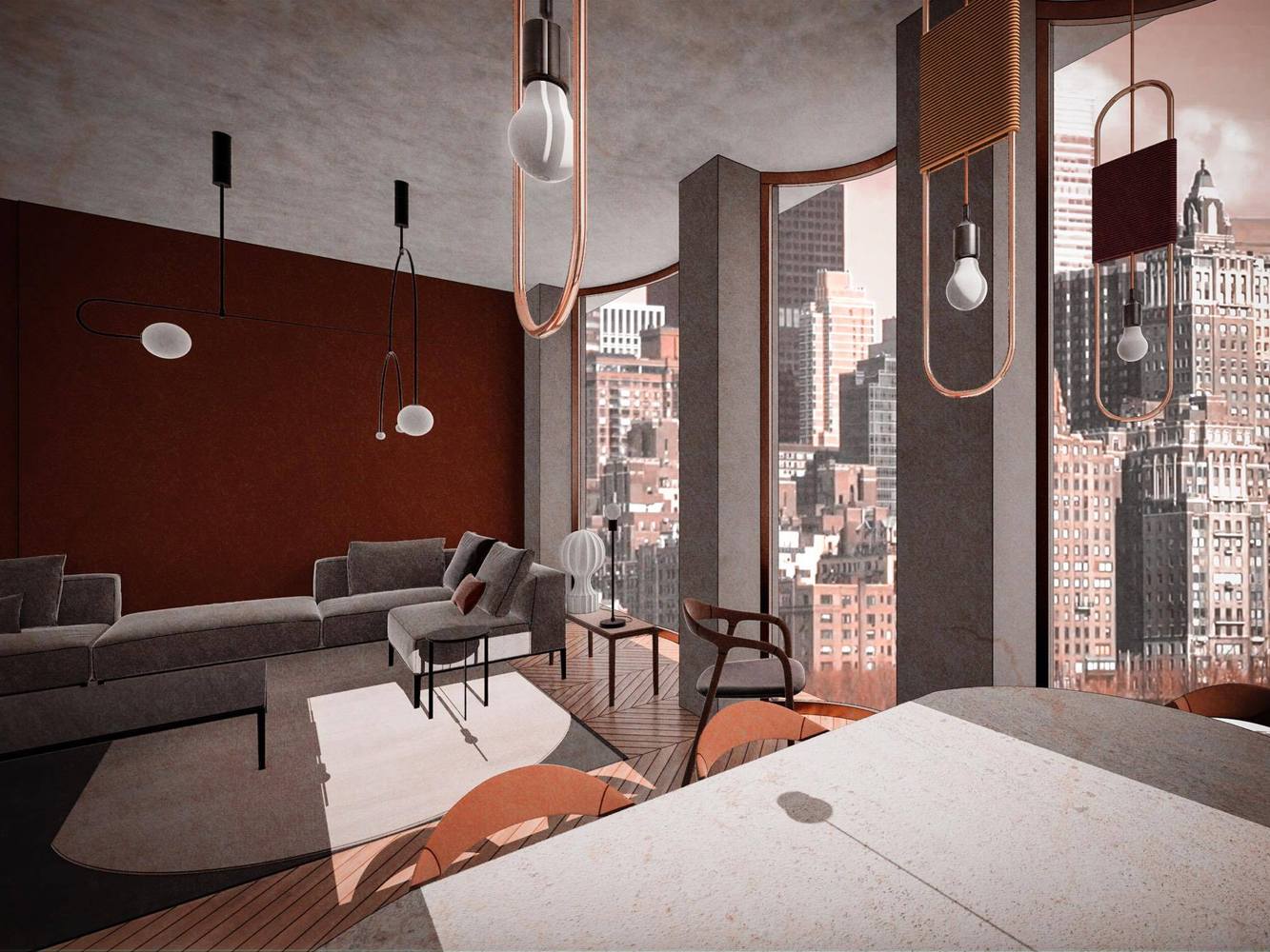 为快节奏曼哈顿带来慢生活的“蜗牛”住宅---酷图编号1271207