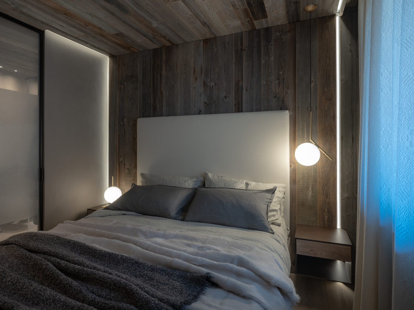 意大利130平米的Cortina 小屋-特殊材质打造与环境相容的住宅---酷图编号1271858