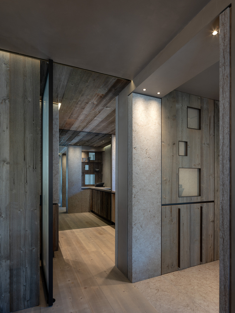 意大利130平米的Cortina 小屋-特殊材质打造与环境相容的住宅---酷图编号1271862