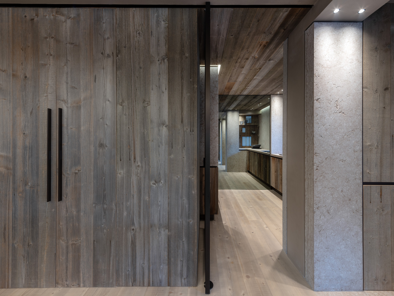 意大利130平米的Cortina 小屋-特殊材质打造与环境相容的住宅---酷图编号1271885