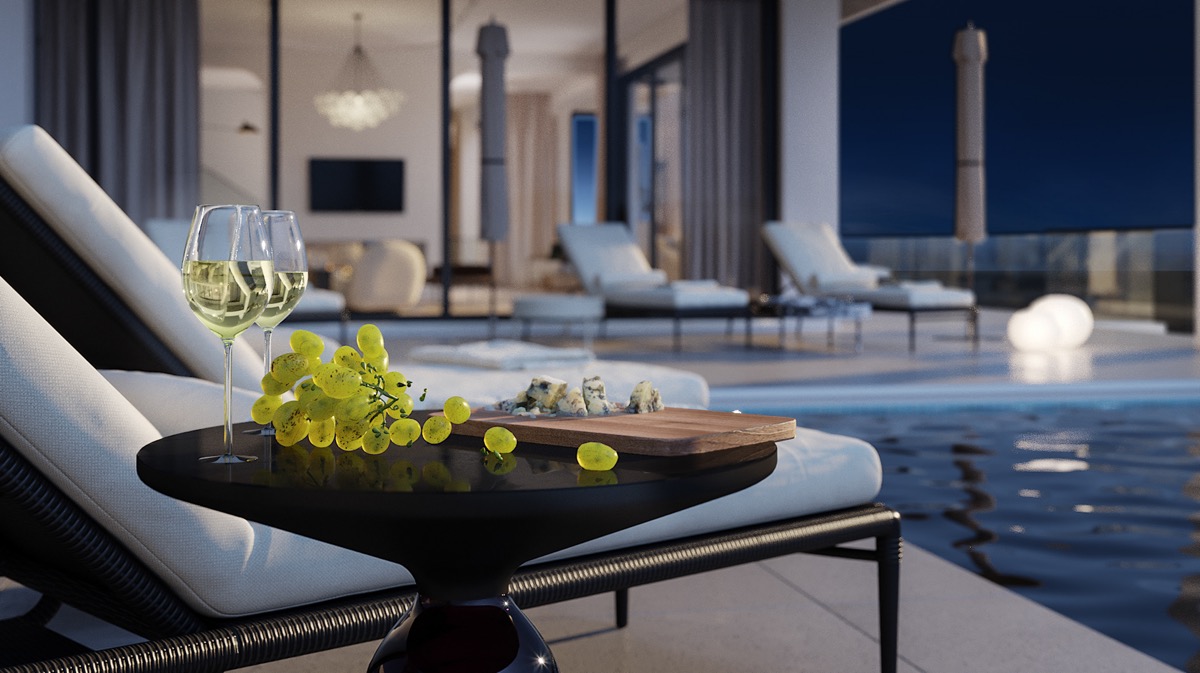 现代地中海风格室内设计---酷图编号1273142