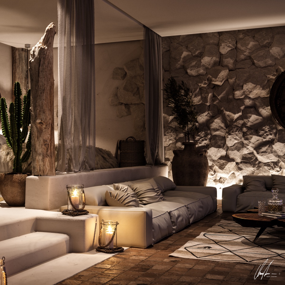 现代地中海风格室内设计---酷图编号1273163