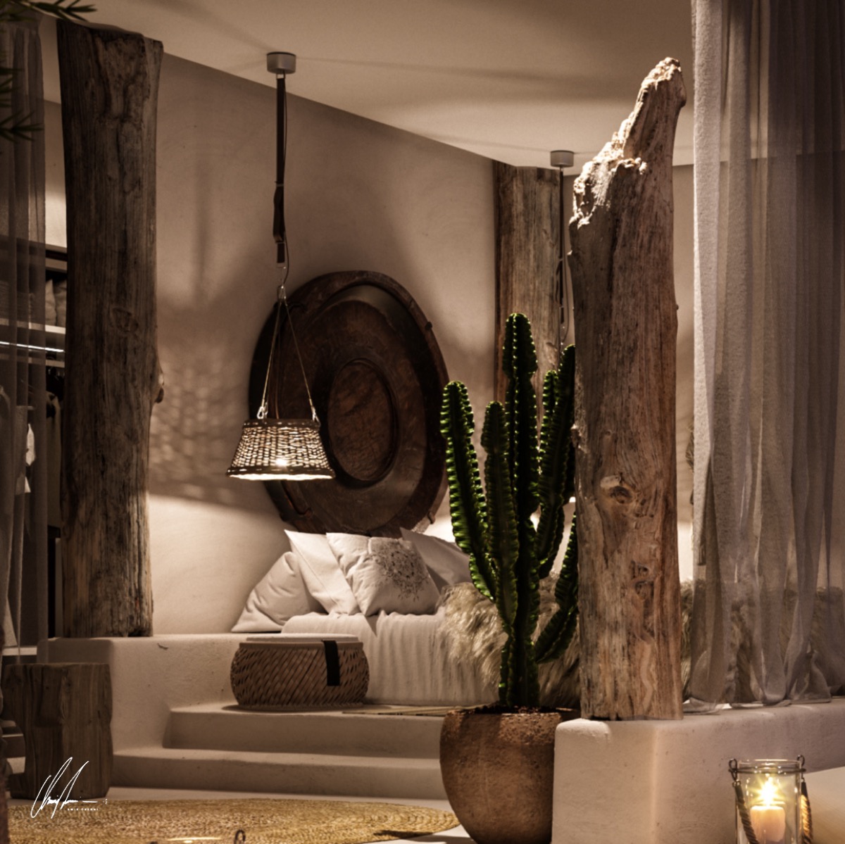 现代地中海风格室内设计---酷图编号1273164