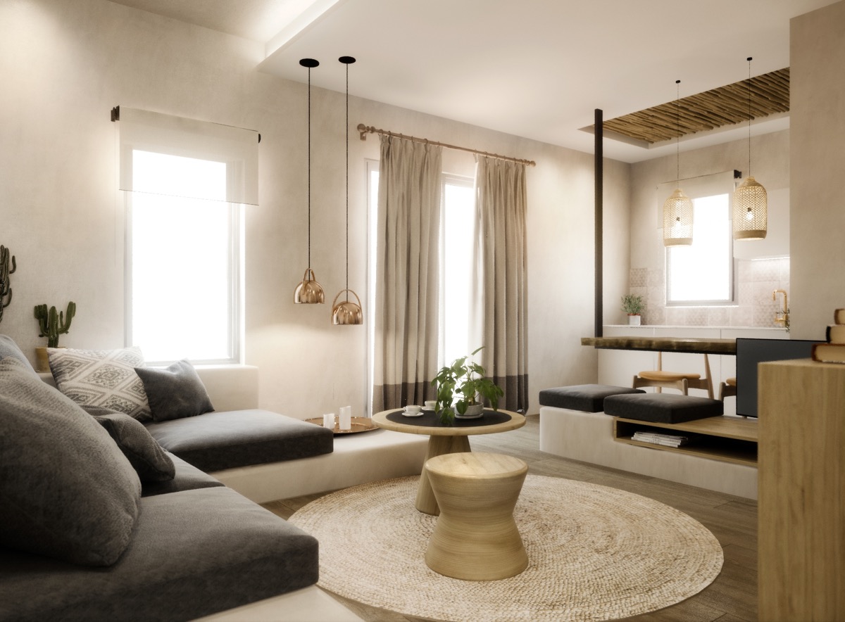 现代地中海风格室内设计---酷图编号1273169