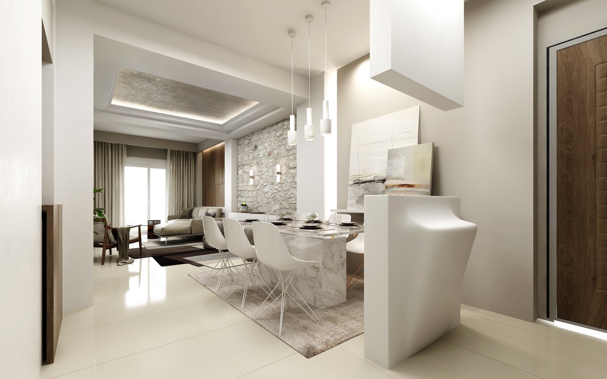 现代地中海风格室内设计---酷图编号1273186