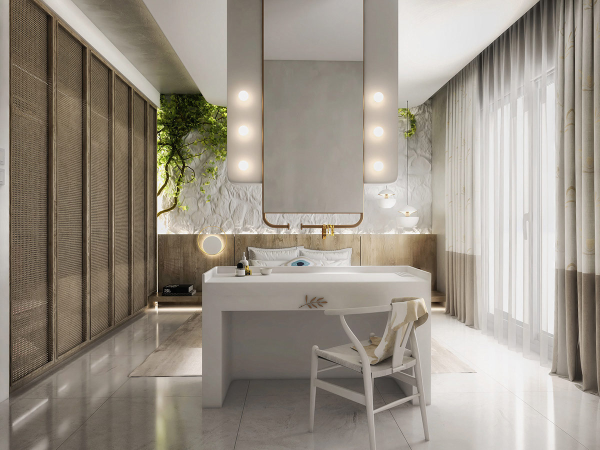 现代地中海风格室内设计---酷图编号1273188