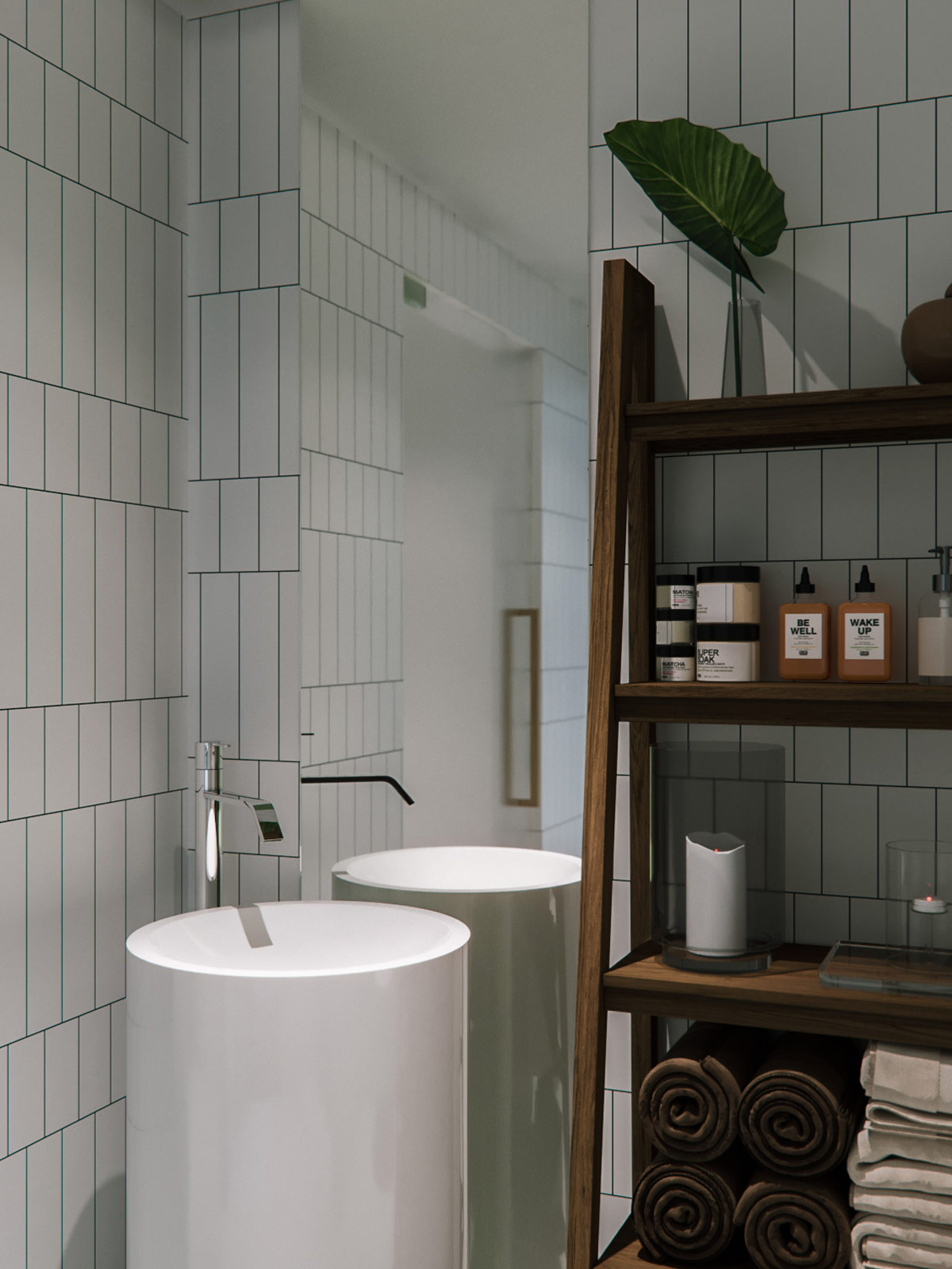 带室内游泳池与水疗中心的现代生态主题乡间别墅---酷图编号12