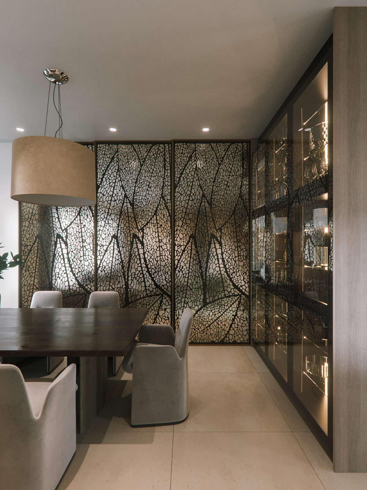 带室内游泳池与水疗中心的现代生态主题乡间别墅---酷图编号8