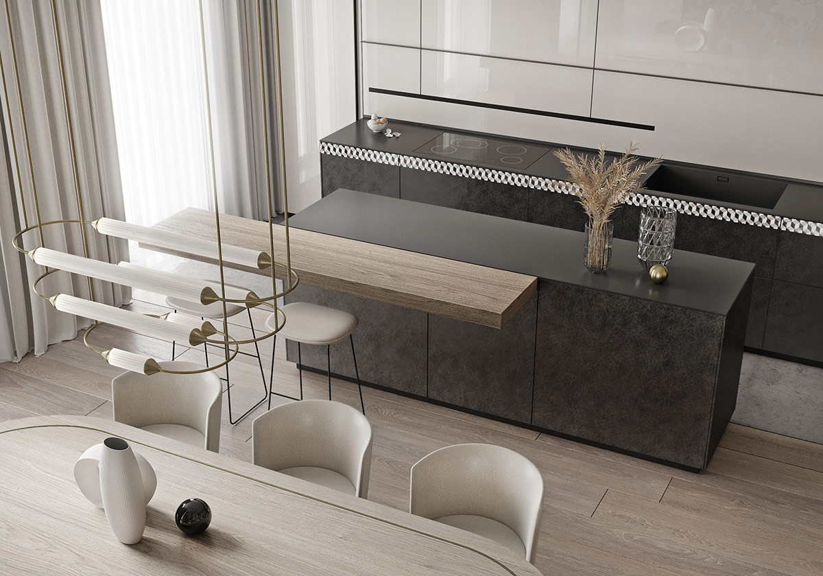 宏伟的现代大理石别墅---酷图编号4