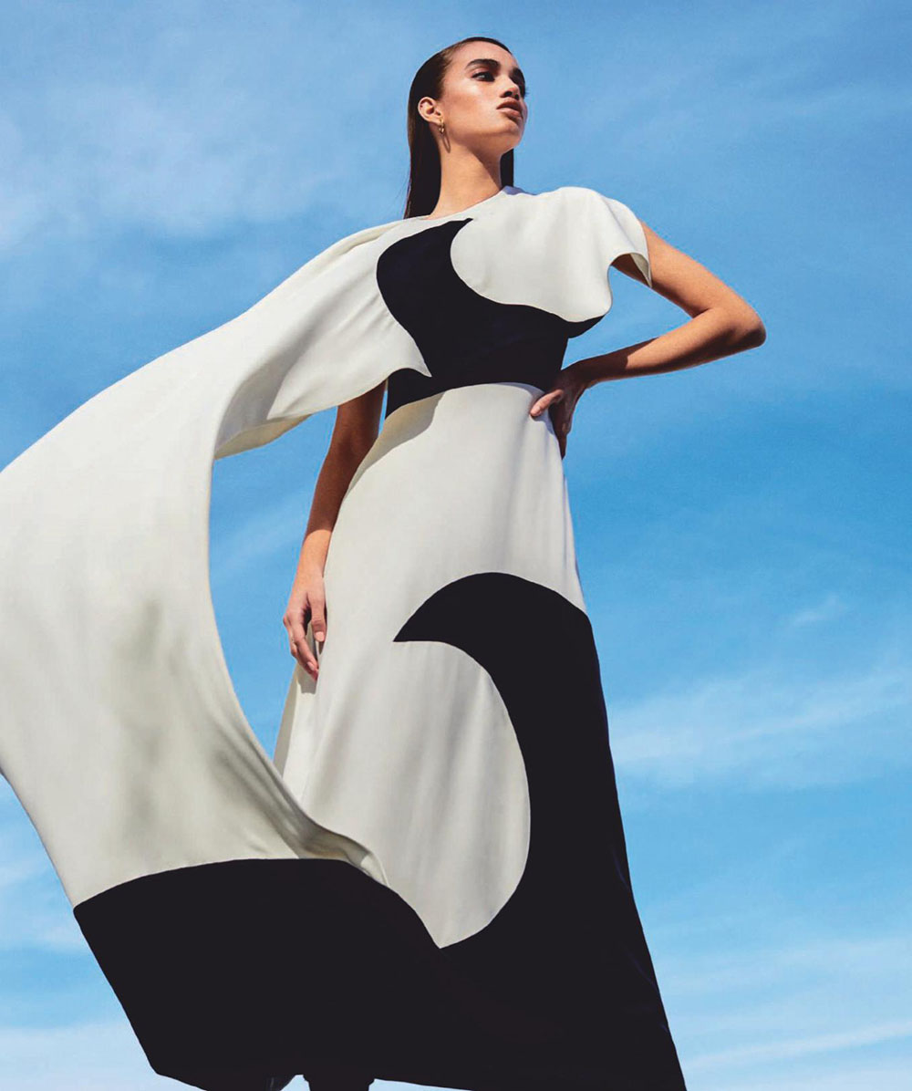 艾伦·罗莎-Harper Bazaar西班牙|-白色女性时装秀---酷图编号6