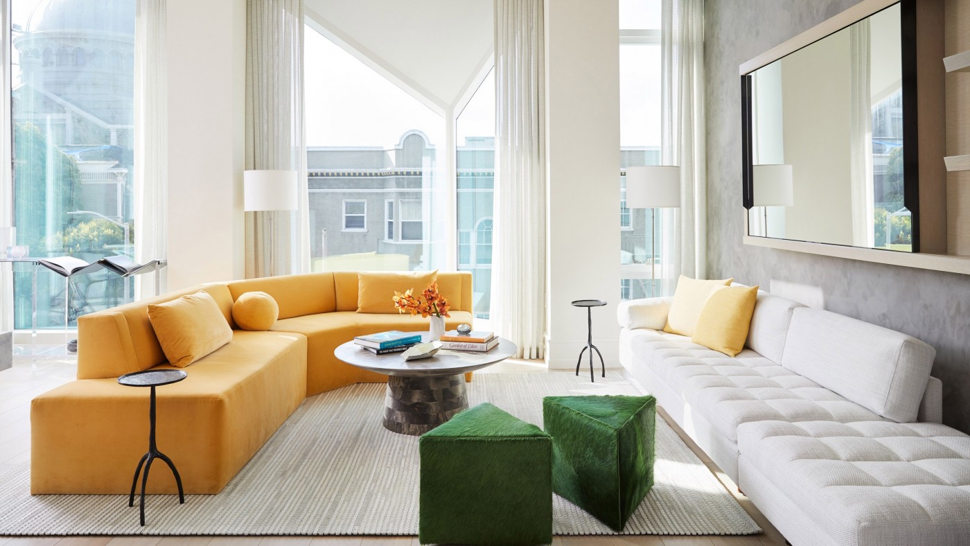 平衡了优雅和繁荣的旧金山公寓封面大图