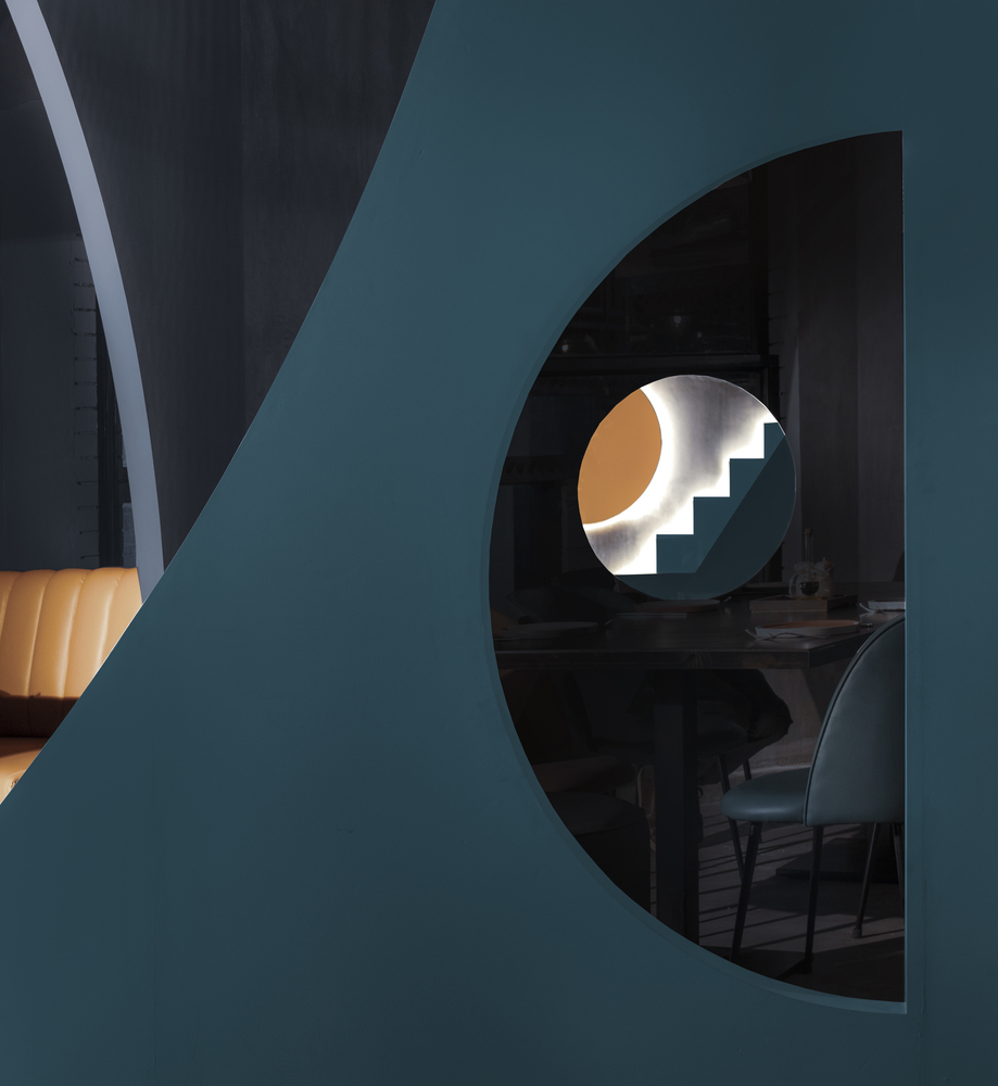 印度彩色几何化餐厅---酷图编号21