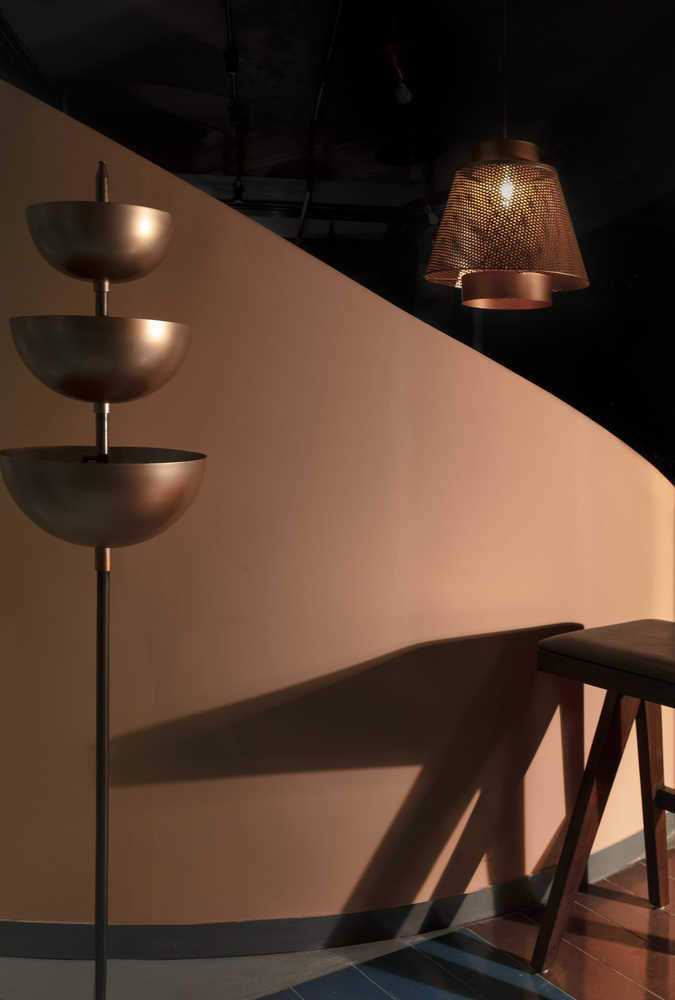 印度彩色几何化餐厅---酷图编号19