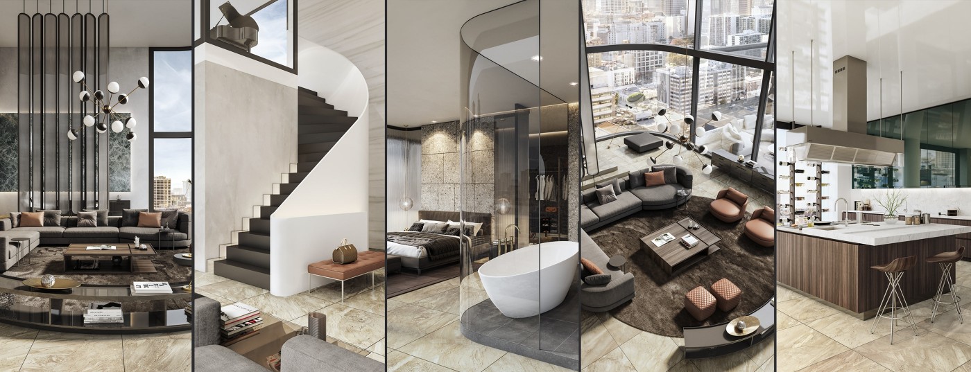 Penthouse in L.A-奢华的公寓图片