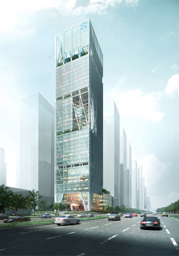 中国深圳的优必选总部大楼封面大图