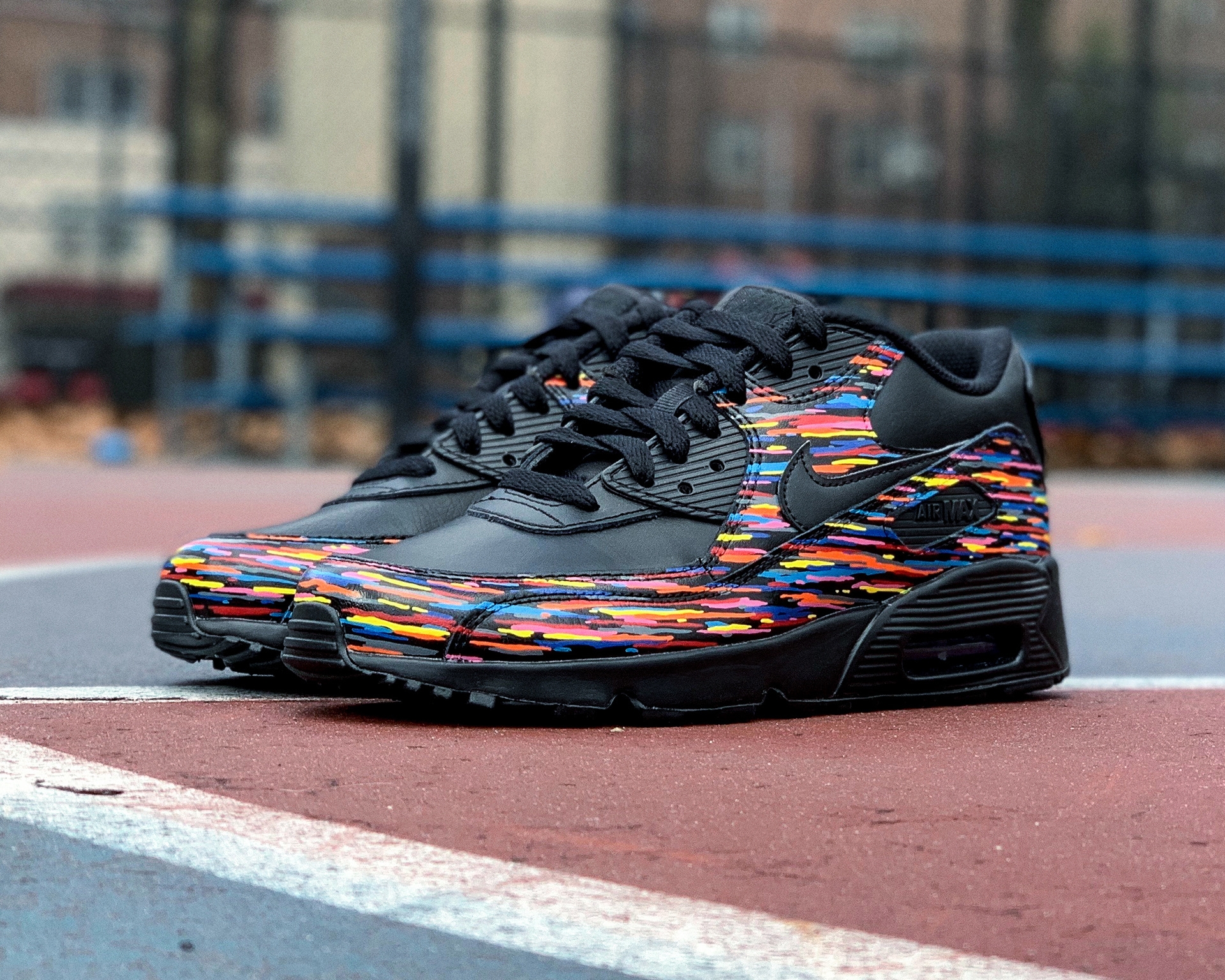 Air Max 90-耐克多彩帆布运动鞋图片