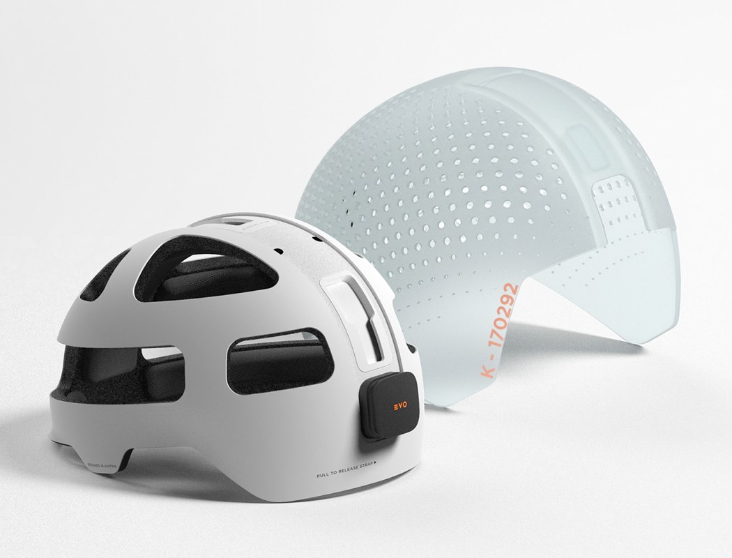 由两层组成形式独特的安全帽---酷图编号10