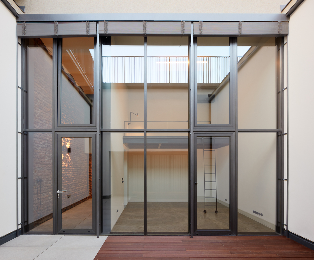 捷克老啤酒厂改造的LOFT跃层公寓---酷图编号1287818