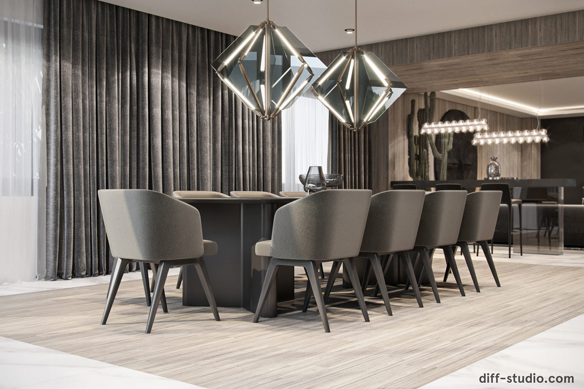 与非洲共鸣的现代民族室内设计---酷图编号11