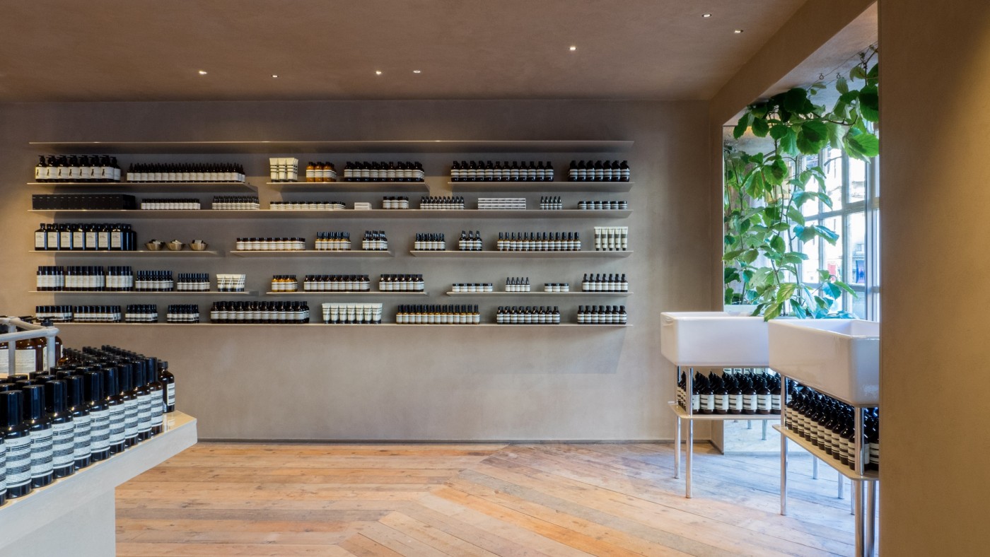 伦敦Aesop护肤品牌商店图片